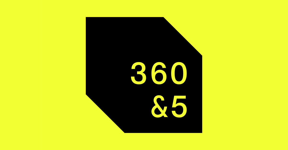 360&amp;5 logo